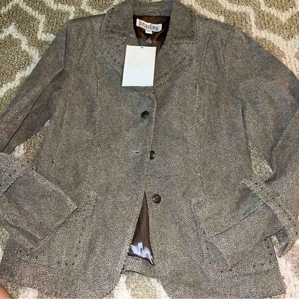 Bradley Bayou leather jacket size M